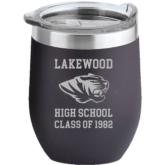 Lakewood High School 16 oz Insulated Wine Tumbler