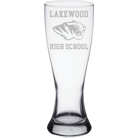 Lakewood High School Pilsner Glass (23 oz)