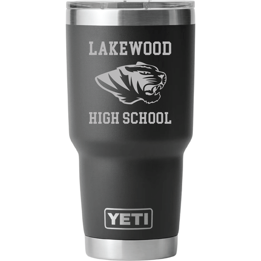 Lakewood High School 30 oz Yeti Rambler