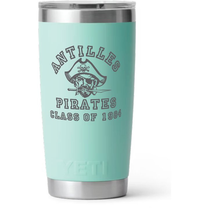 Antilles High School Pirates Class of 1984 20 oz Yeti Rambler