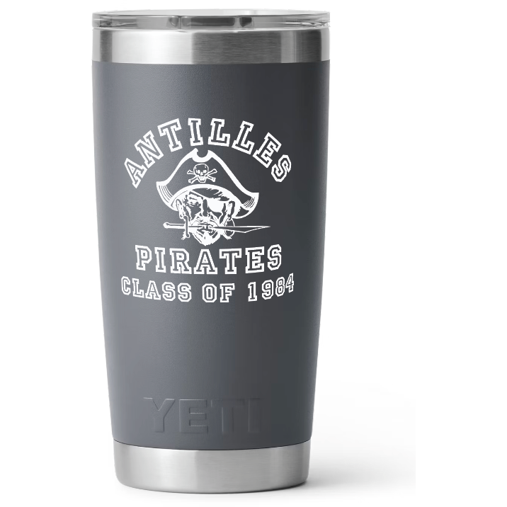 Antilles High School Pirates Class of 1984 20 oz Yeti Rambler