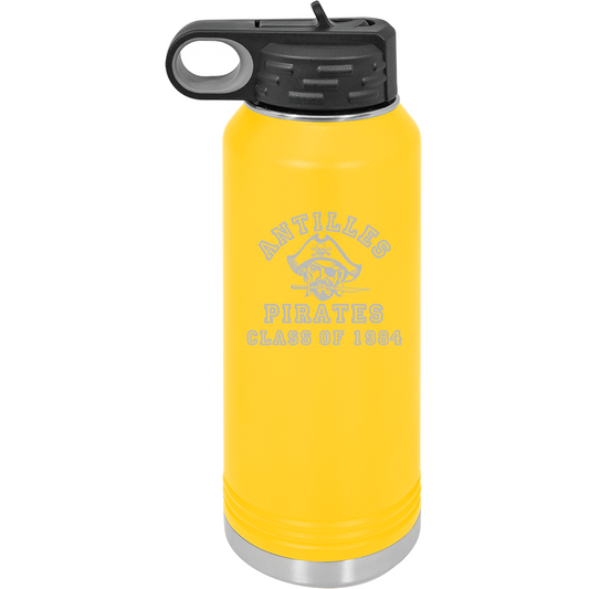 Antilles High School Pirates Class of 1984 32 oz Water Bottle