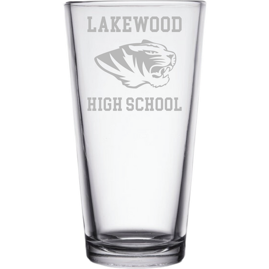 Lakewood High School Pint Glass