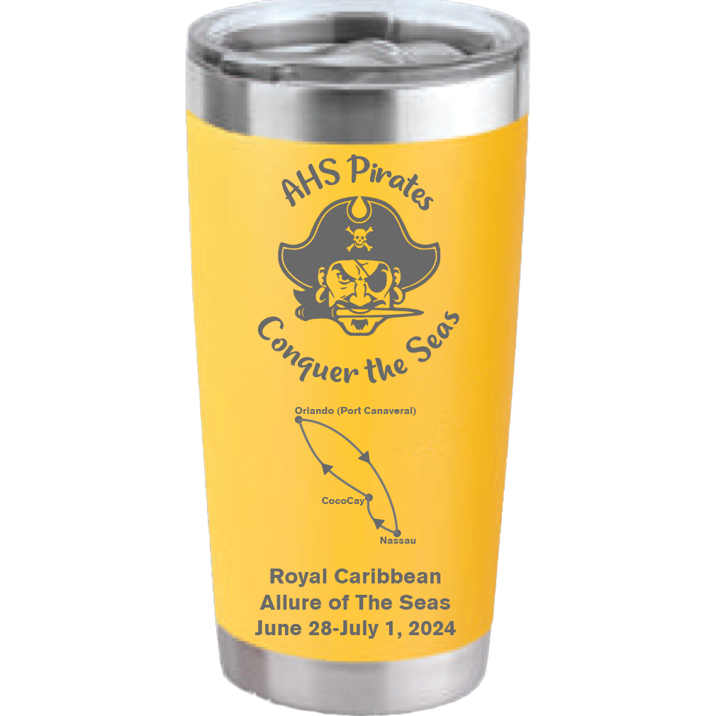 Antilles High School Alumni Association 2024 Reunion Cruise 20 oz Tumbler