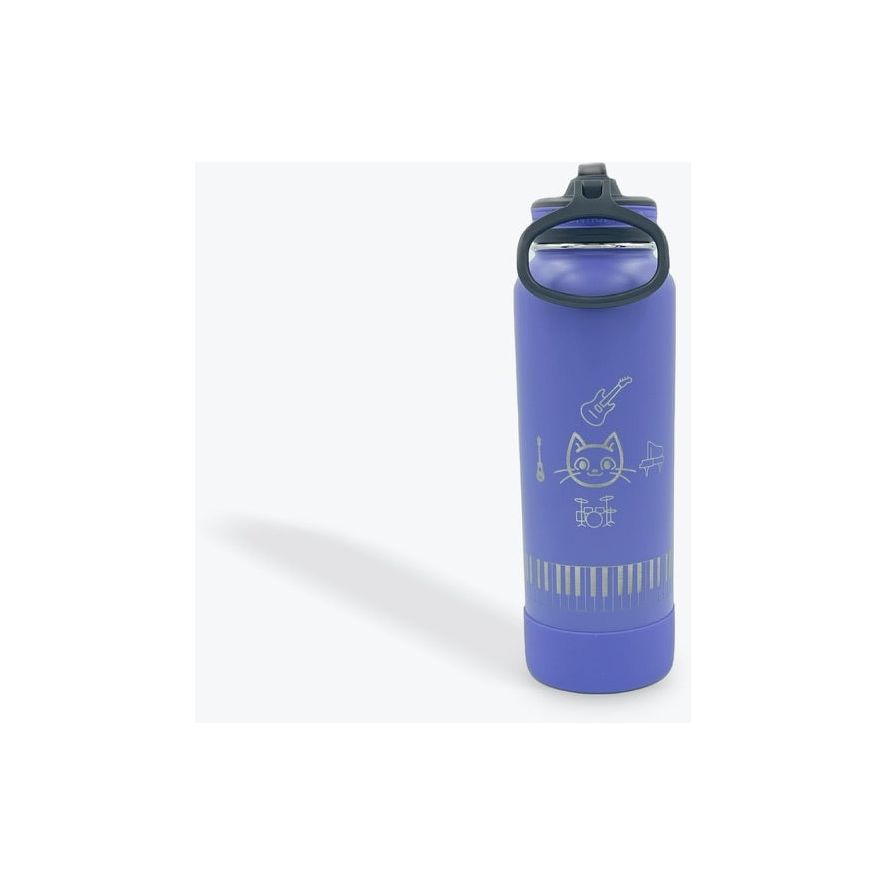 Engraved 40 oz (1.18 l) Thermoflask Water Bottle - Gold Camp Engraving