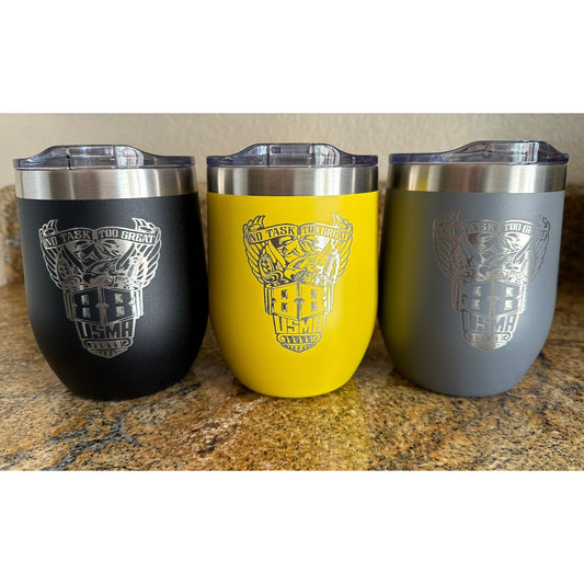 USMA '88 Insulated Wine Glass